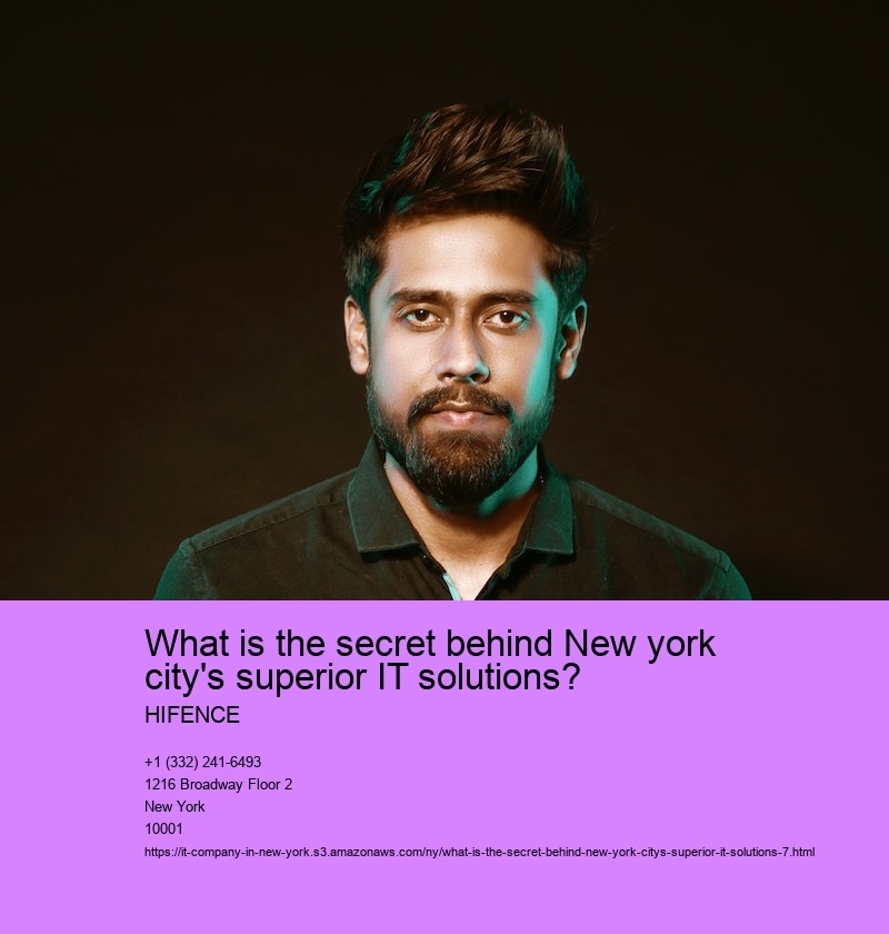 What is the secret behind New york city's superior IT solutions?