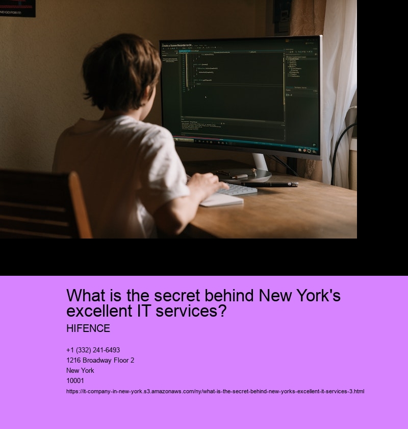 What is the secret behind New York's excellent IT services?