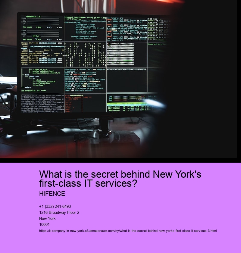 What is the secret behind New York's first-class IT services?