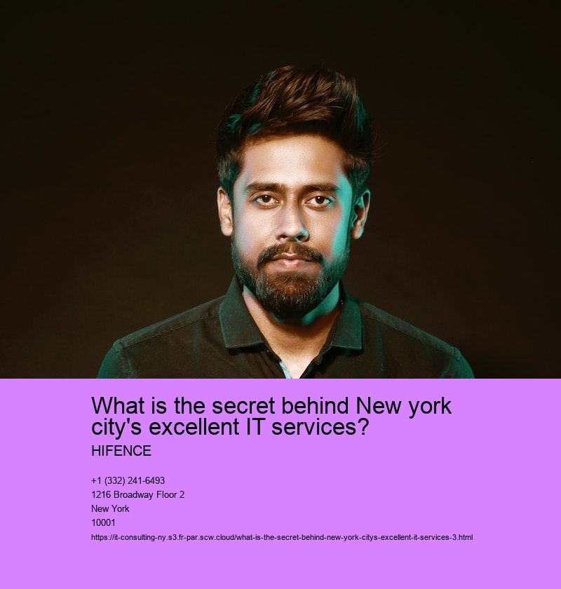 What is the secret behind New york city's excellent IT services?