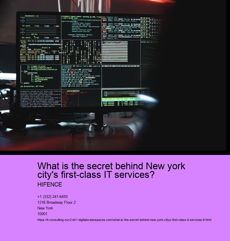 What is the secret behind New york city's first-class IT services?
