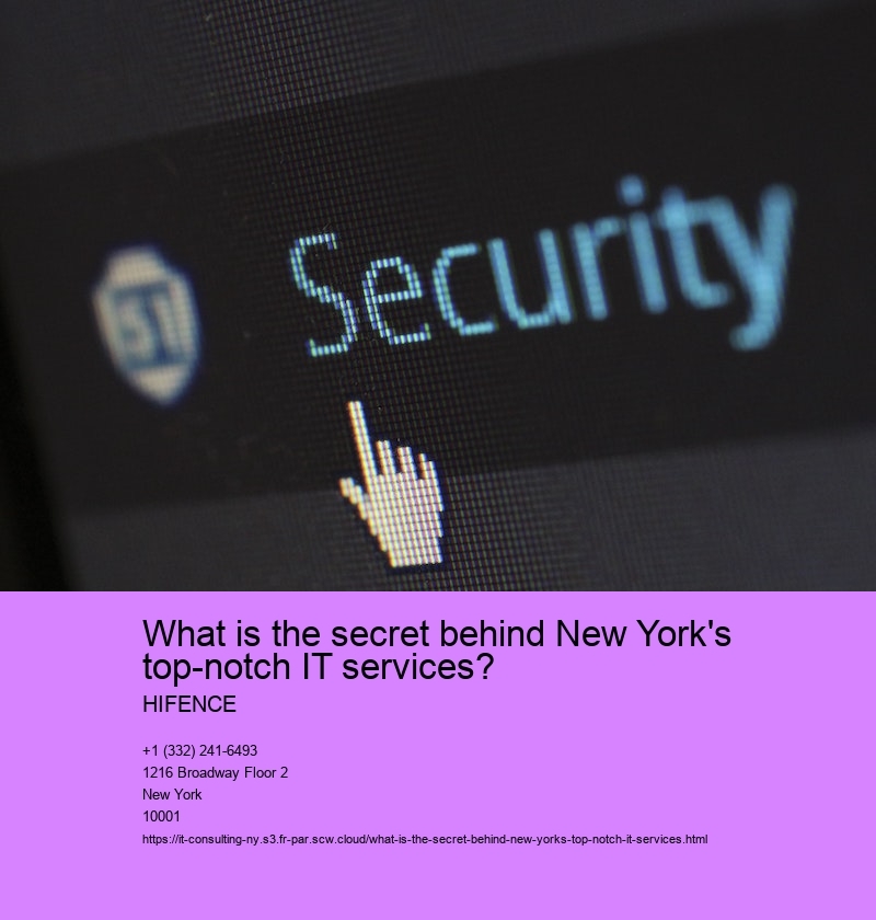 What is the secret behind New York's top-notch IT services?