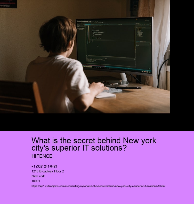 What is the secret behind New york city's superior IT solutions?